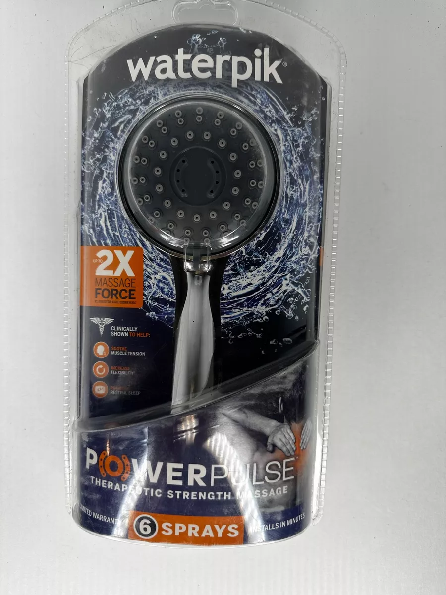 waterpik powerpulse 6 spray