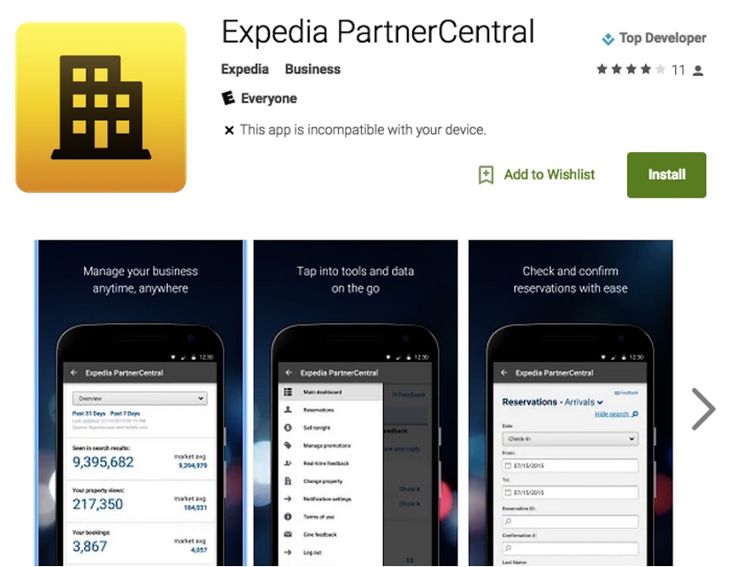 partner central expedia