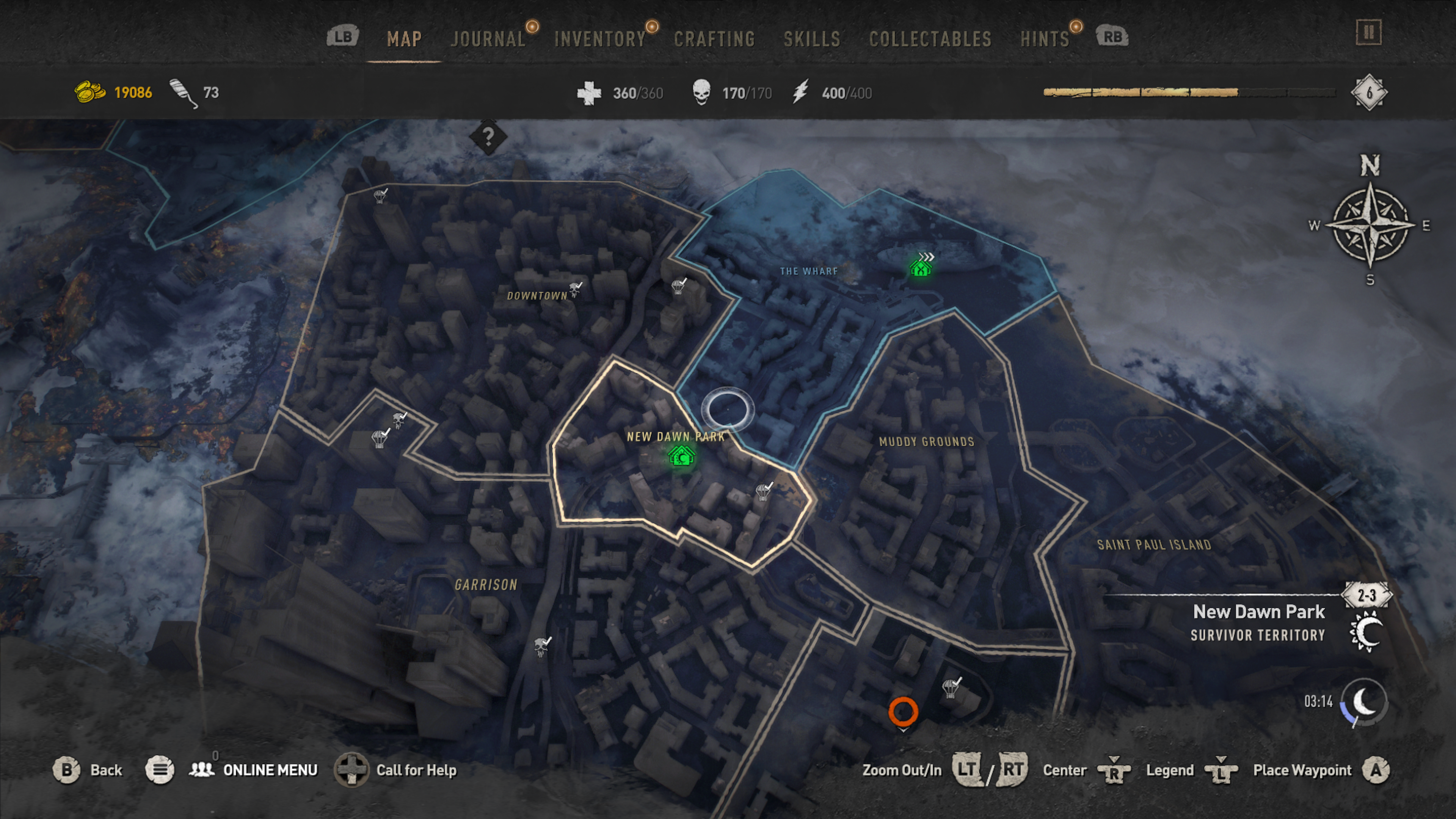 dying light 2 military tech locations map