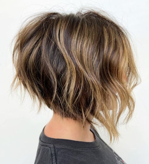 bob style haircuts for thick hair