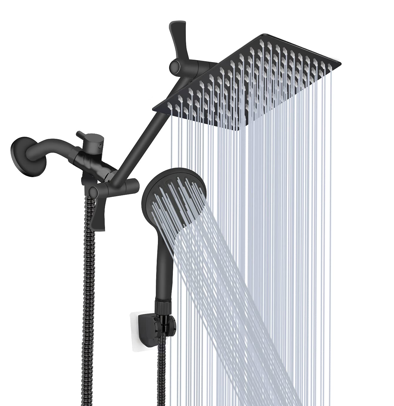 rainfall shower head handheld combo