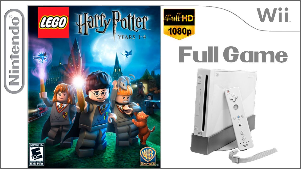 lego harry potter wii 1 4