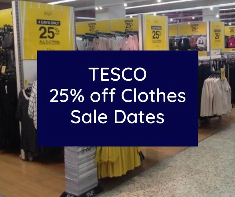 25 off at tesco