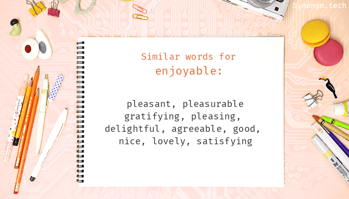 synonym for enjoyable