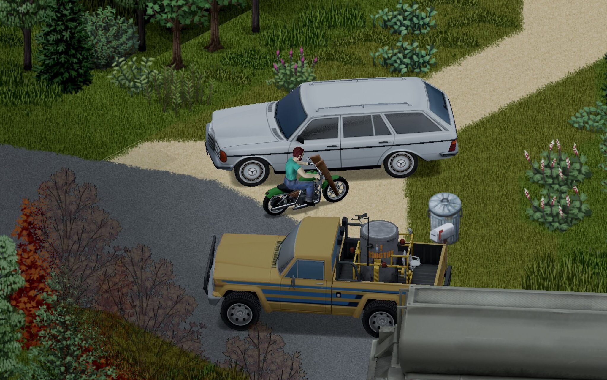 project zomboid cars