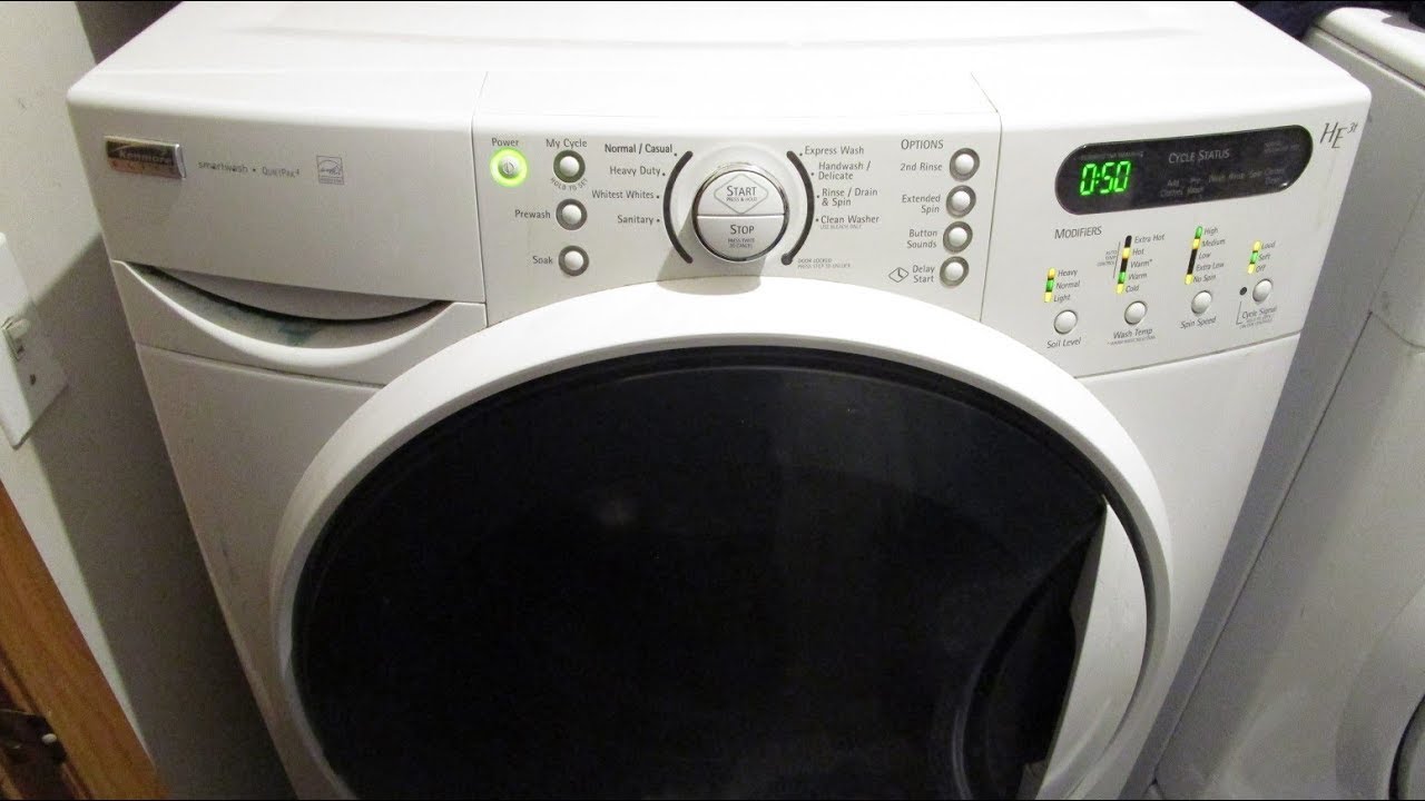 kenmore washer code f21