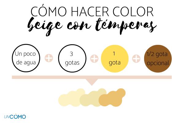 como hacer color rubio con acrilico