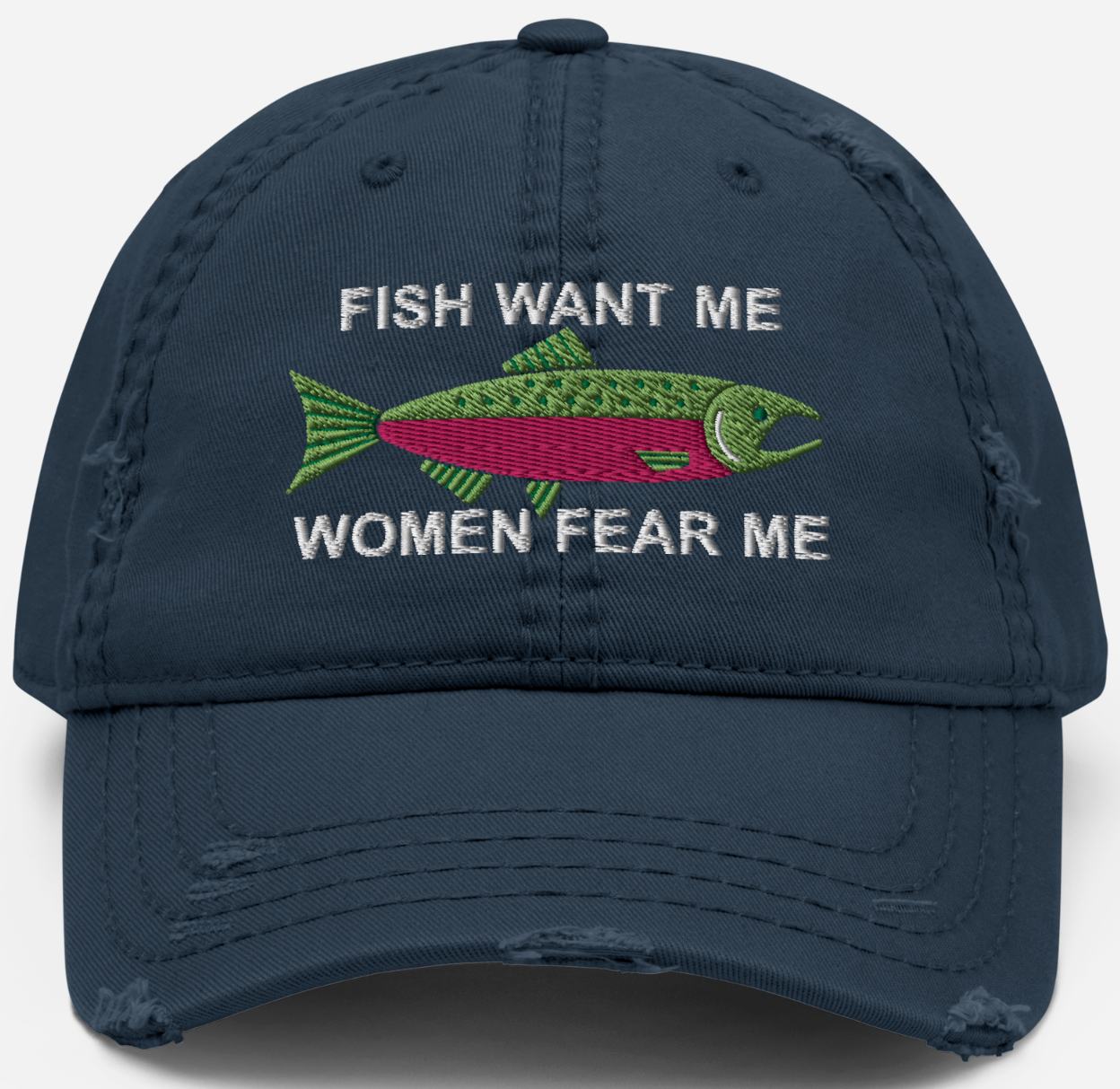 women love me fish fear me