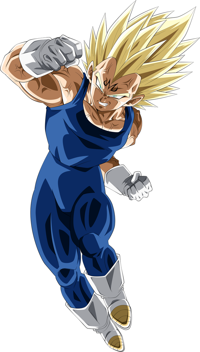 majin vegeta super saiyan 2