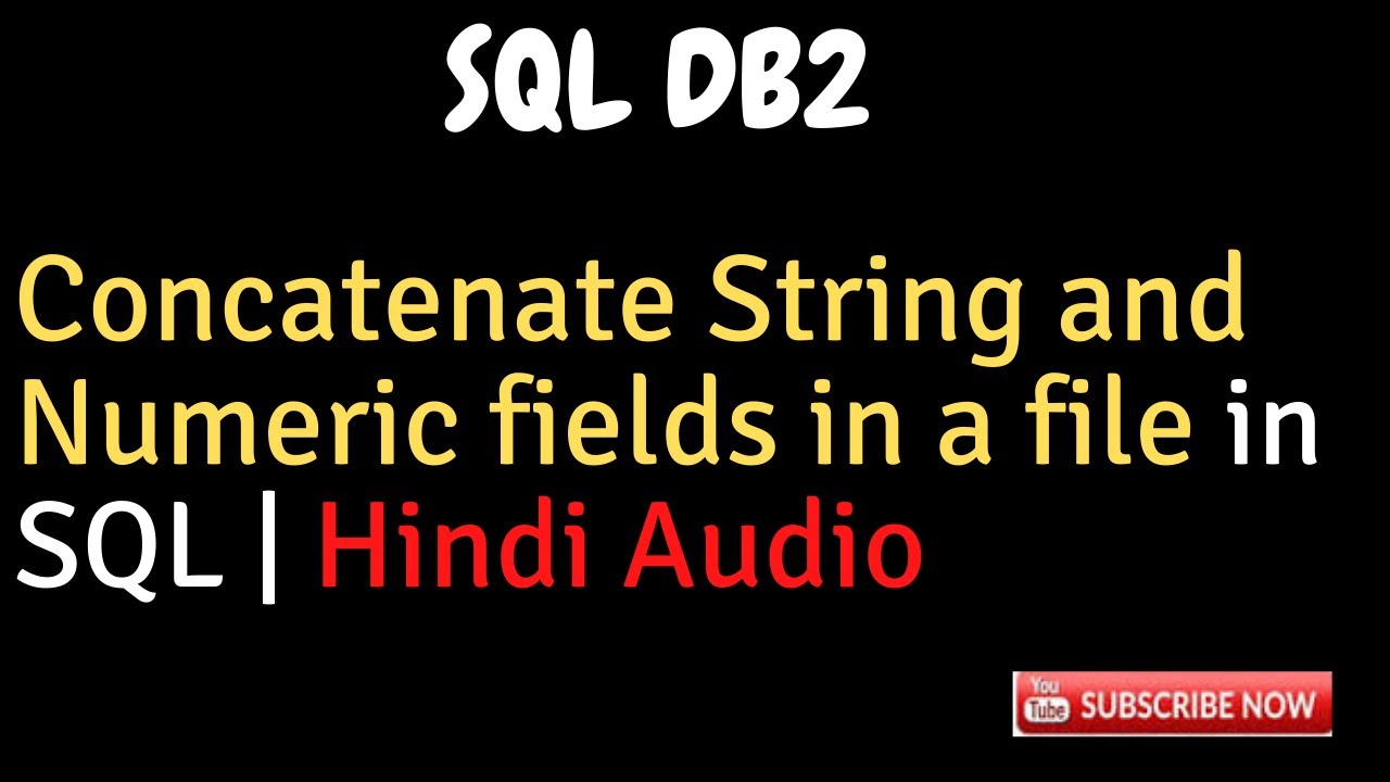 db2 concat 3 strings