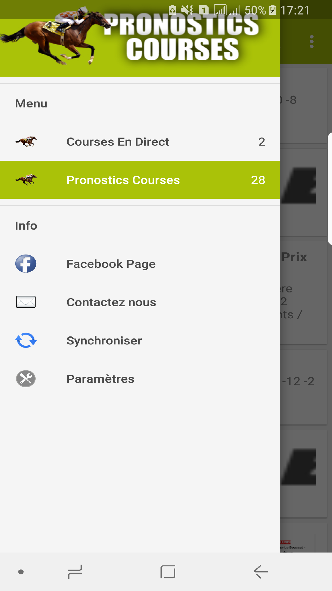 pronostic des cours