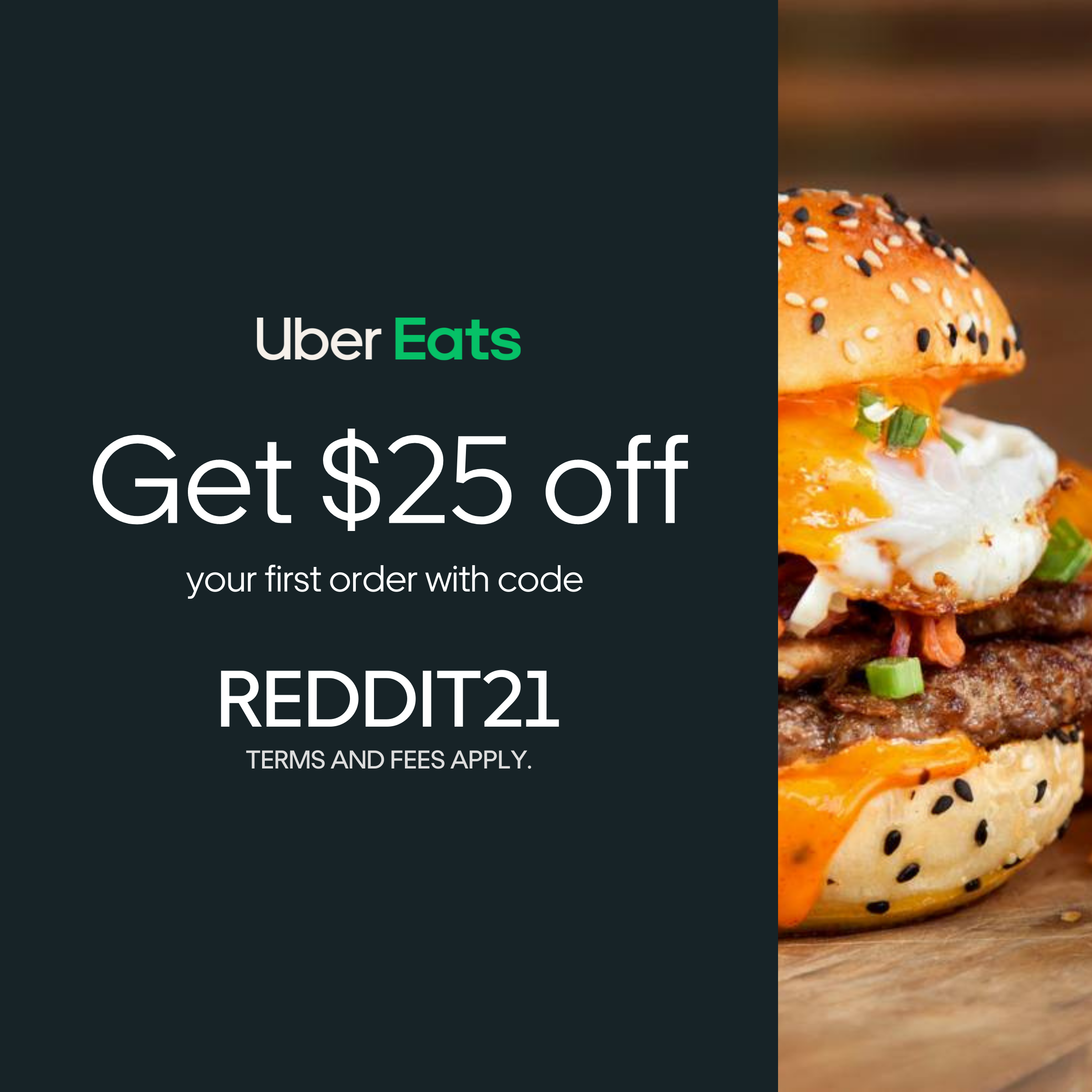 uber eats $25 promo code first order