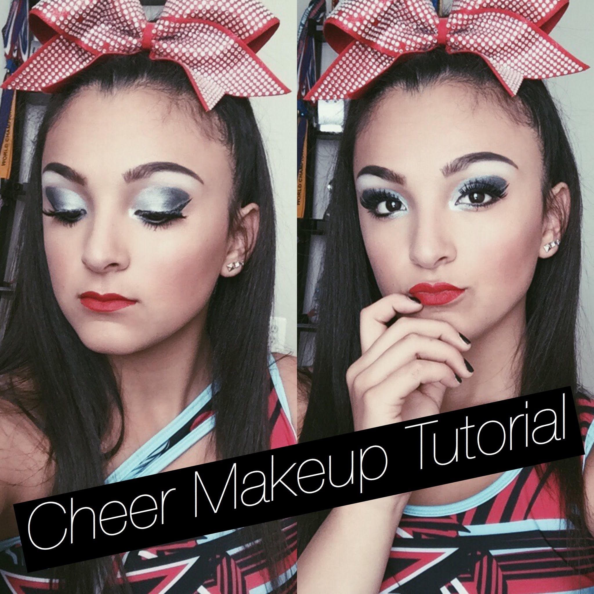 cheerleader make up