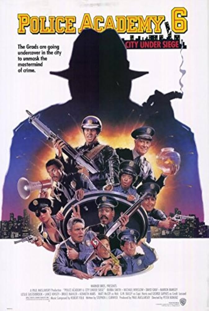 police academy movie poster