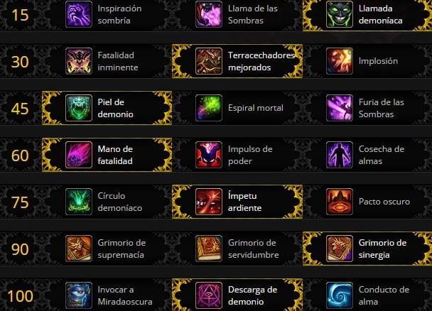 demonology warlock talents