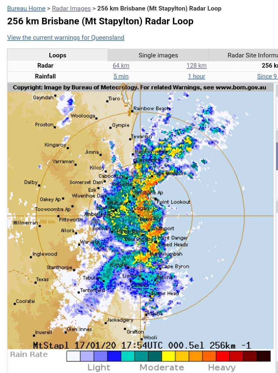 radar brisbane 64