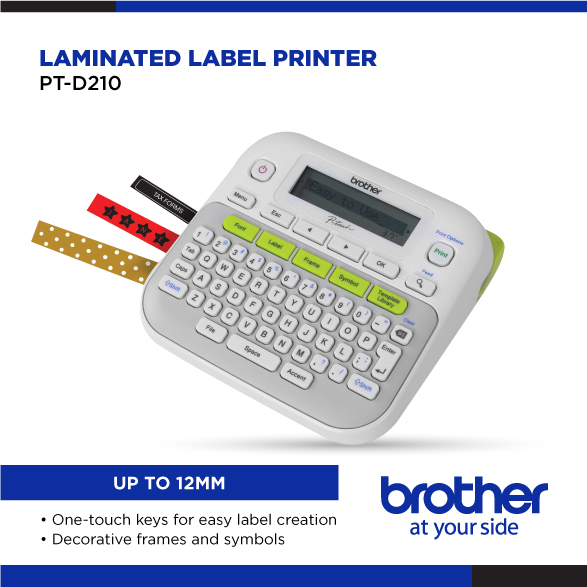 brother p touch pt d210 label maker