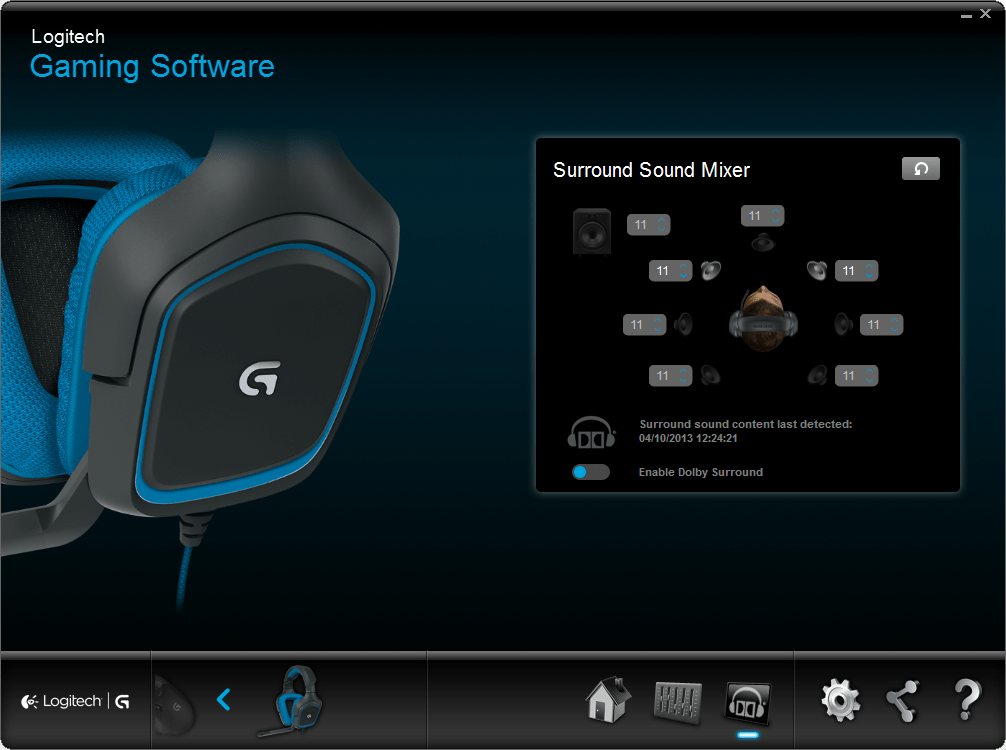 logitech gaming software g430 download