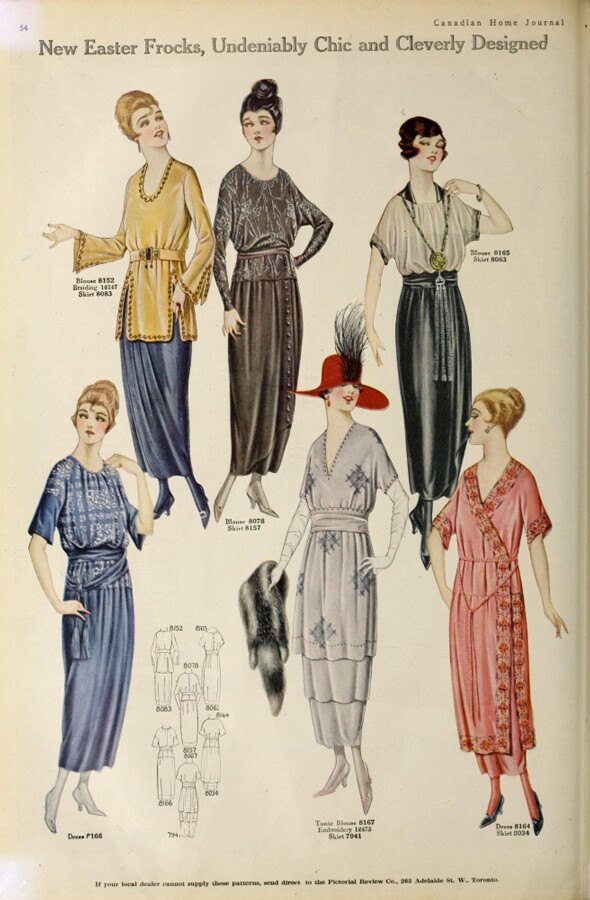 20s fashion female