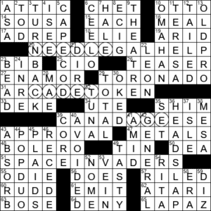 old oldsmobile crossword clue