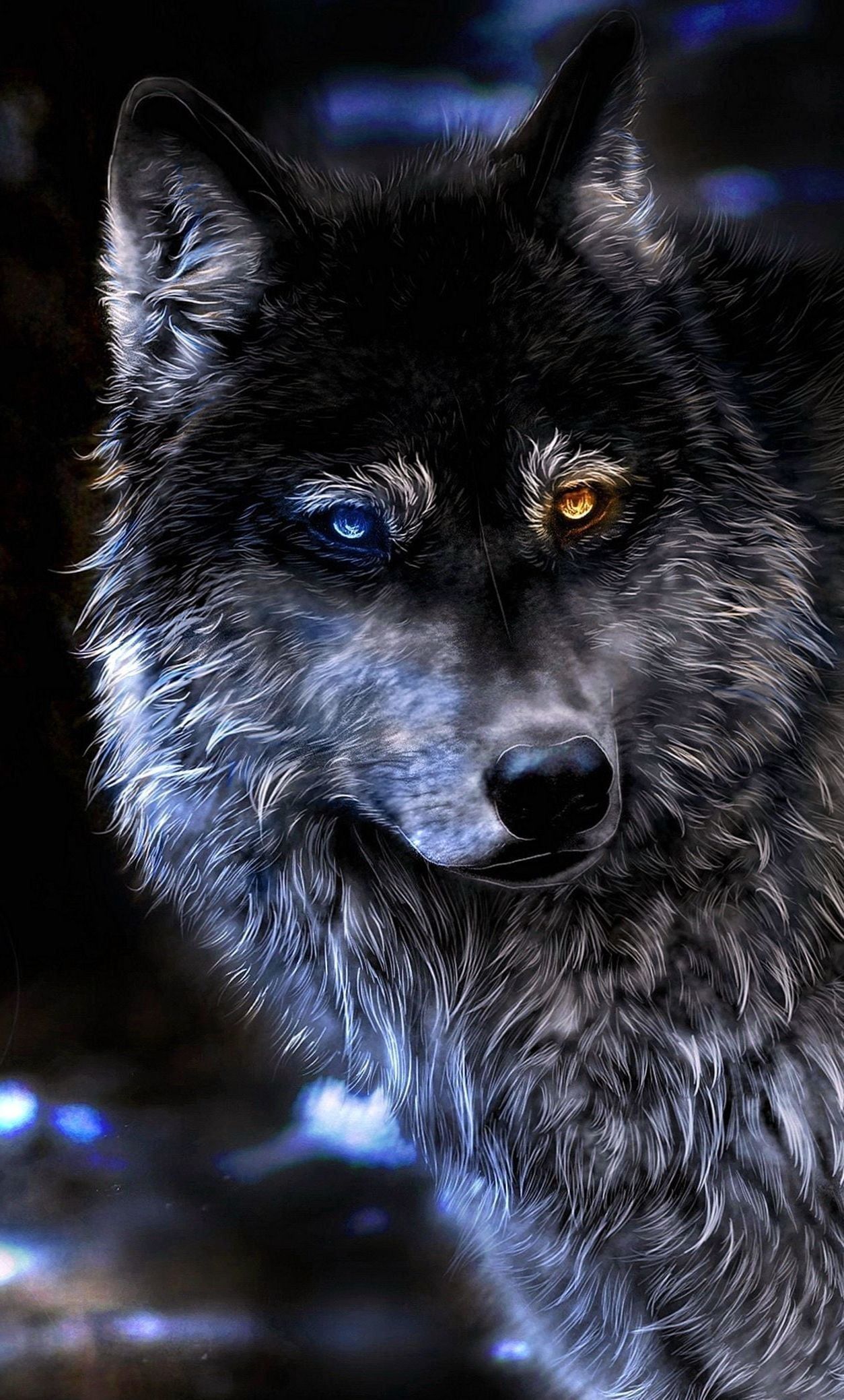 wolf wallpaper 4k