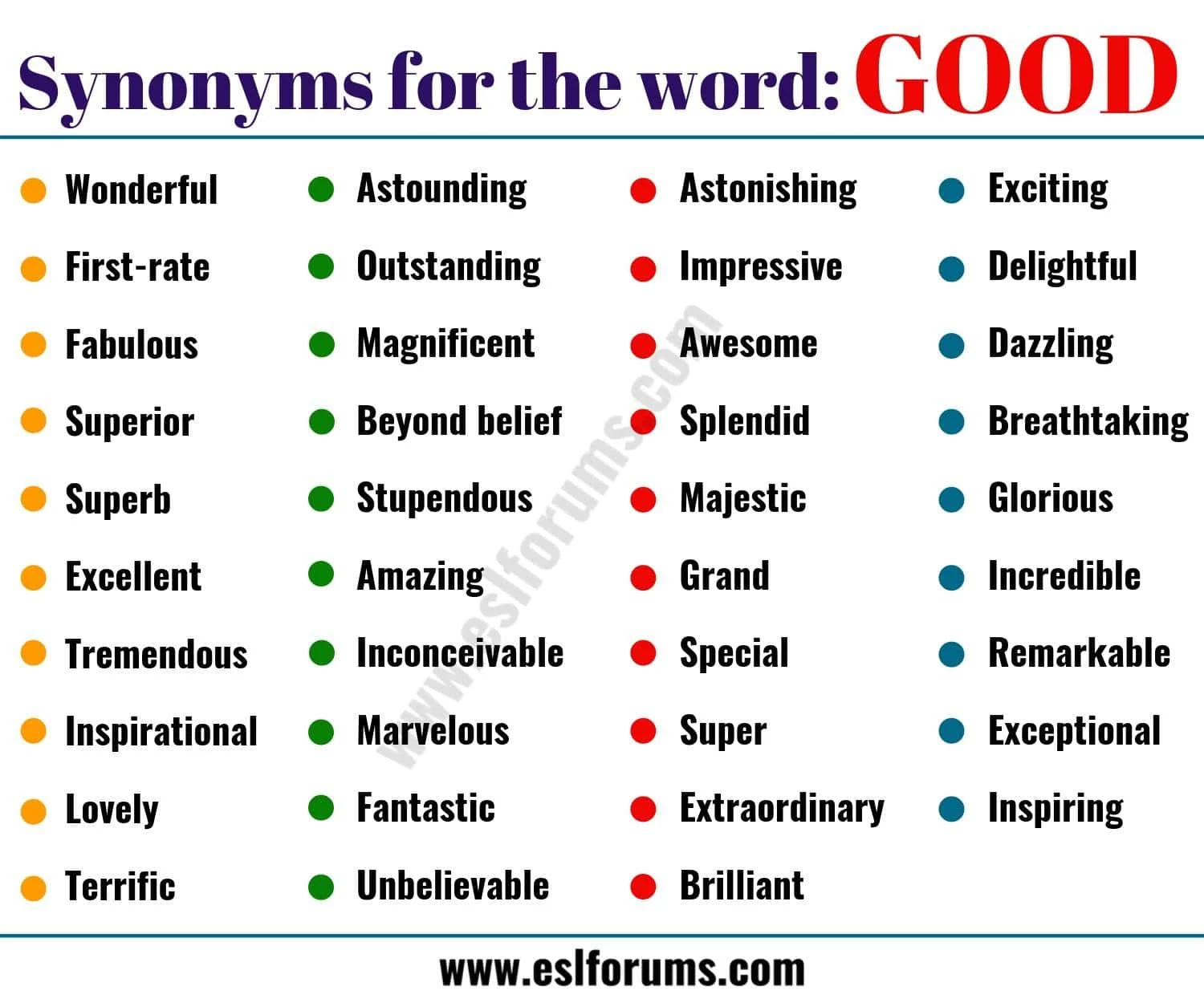 good synonyms