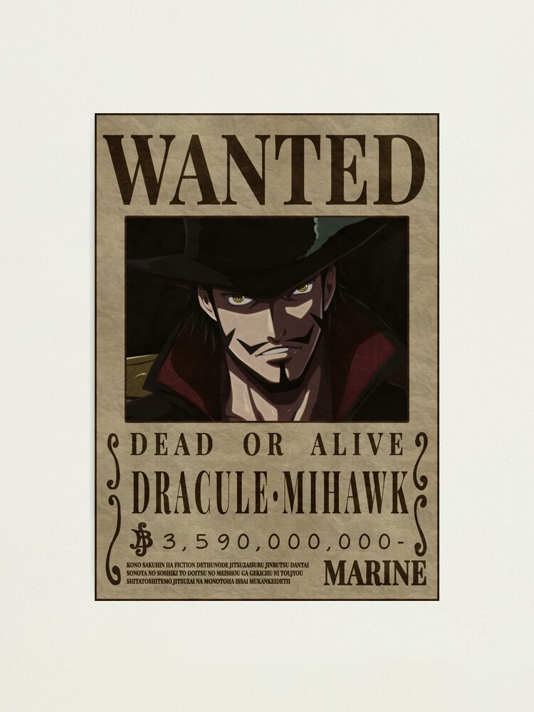 mihawk bounty