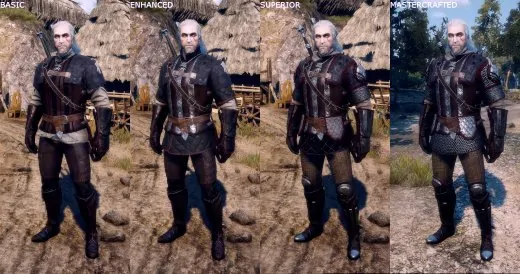 witcher 3 armor mod