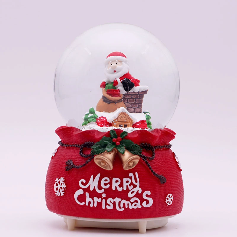 santa claus crystal ball