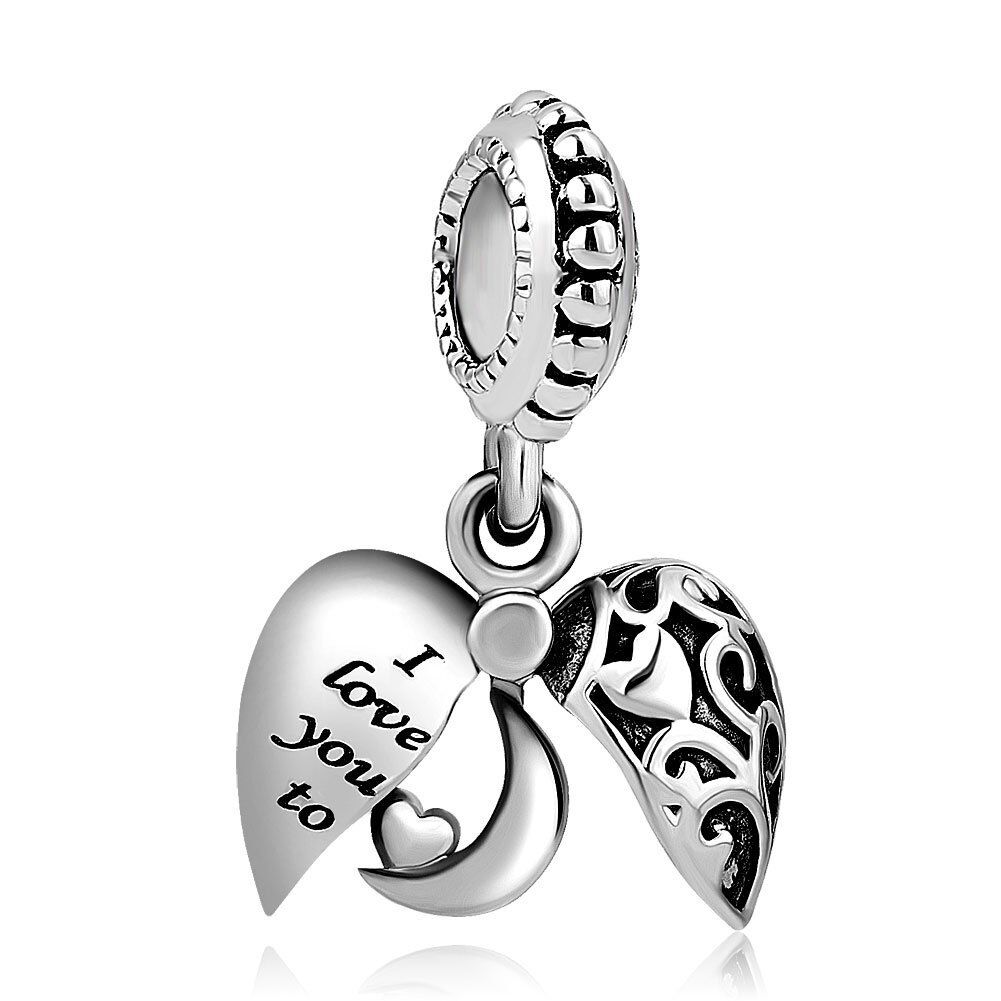 i love you to the moon and back pandora charm