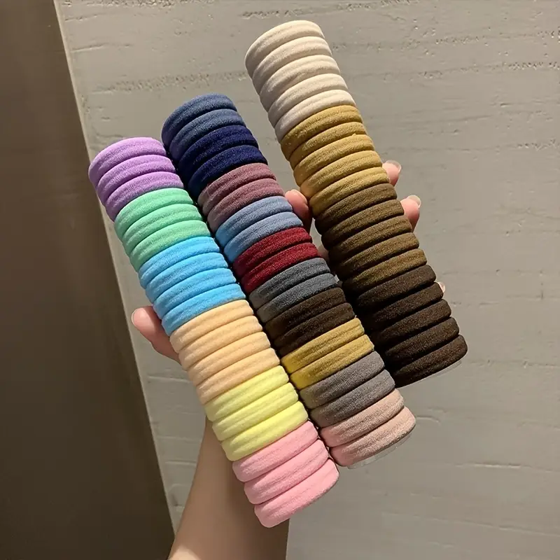 soft elastic hair ties