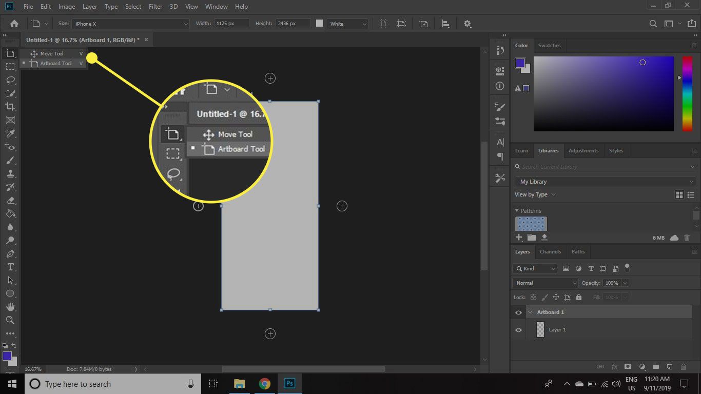 how to add artboard in photoshop