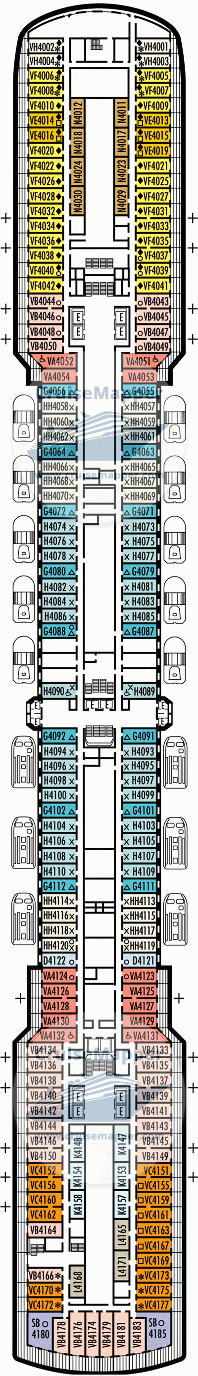 holland america deck plans noordam