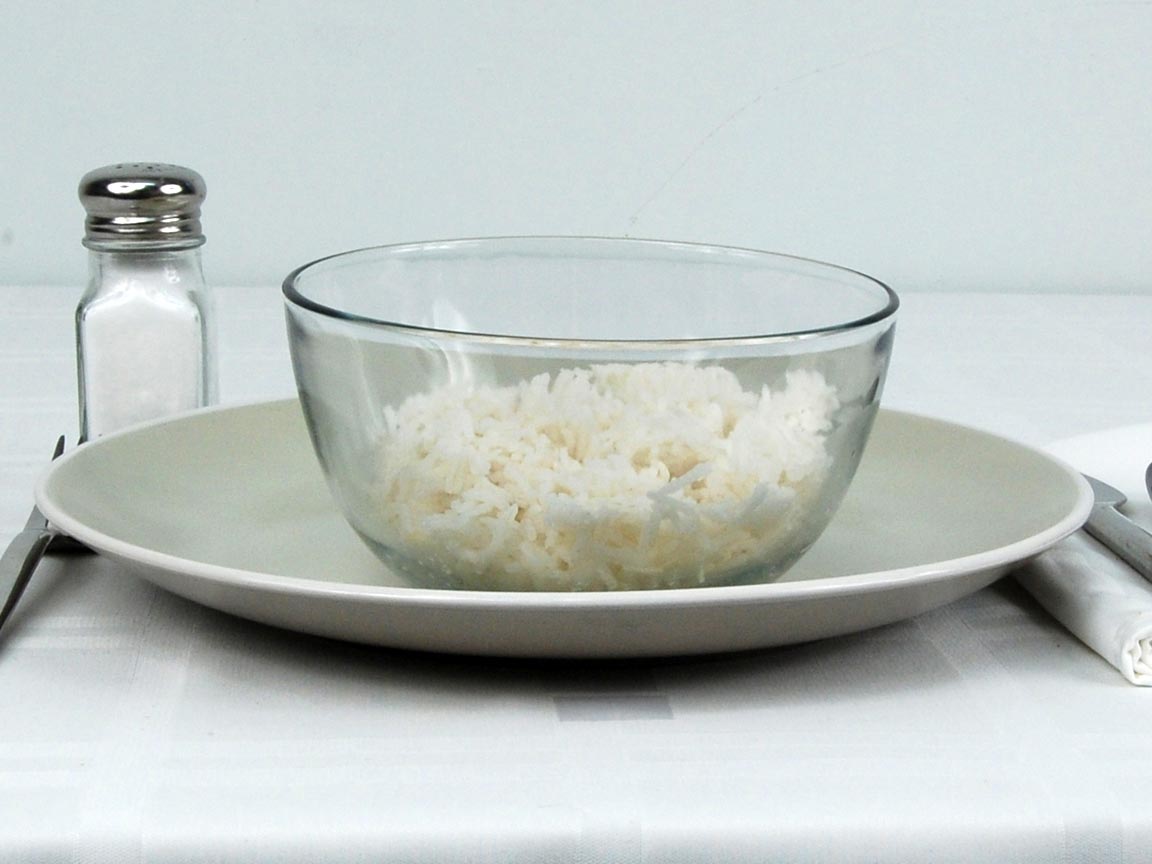 calories for basmati rice