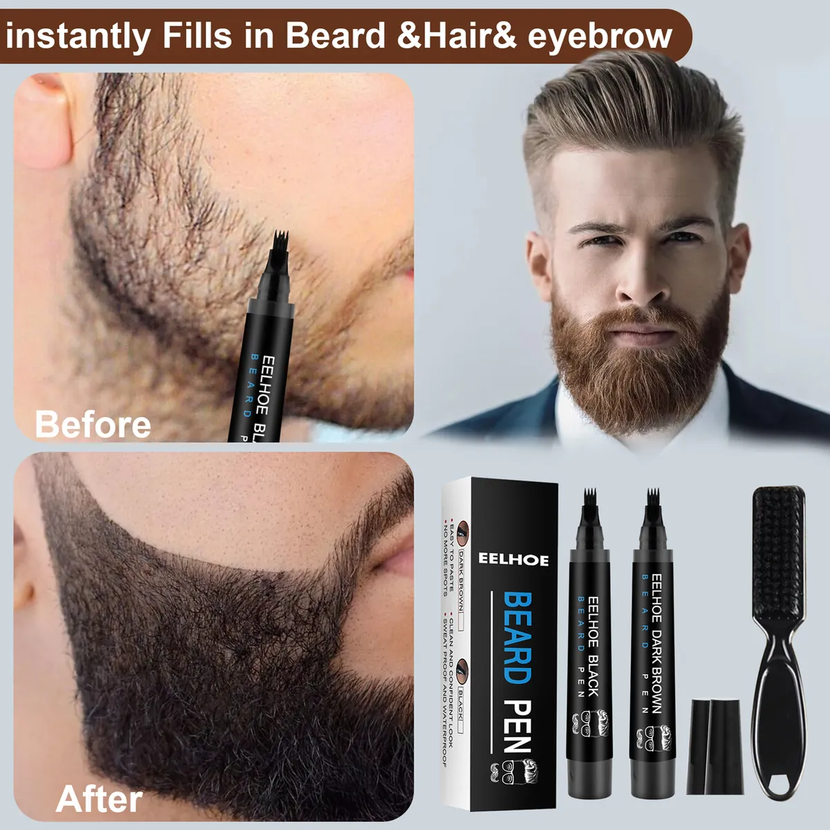 beard pencil filler