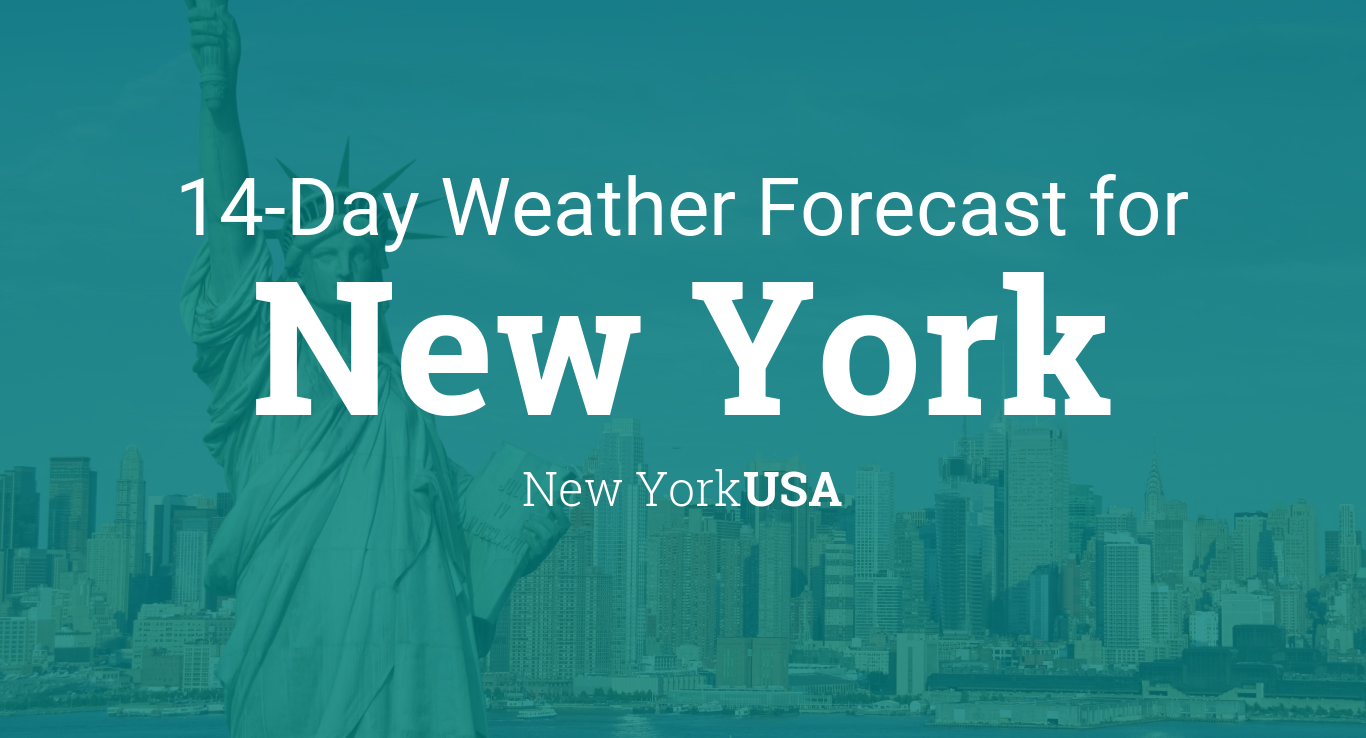 new york city two week forecast