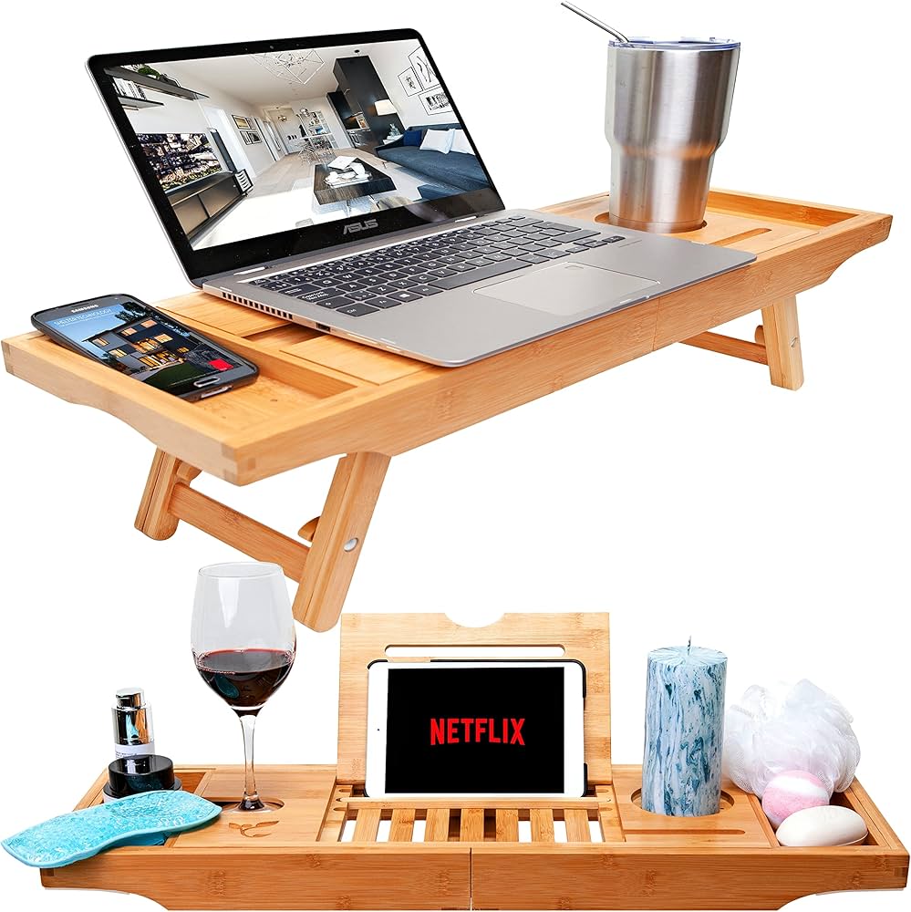 laptop stand for bathtub