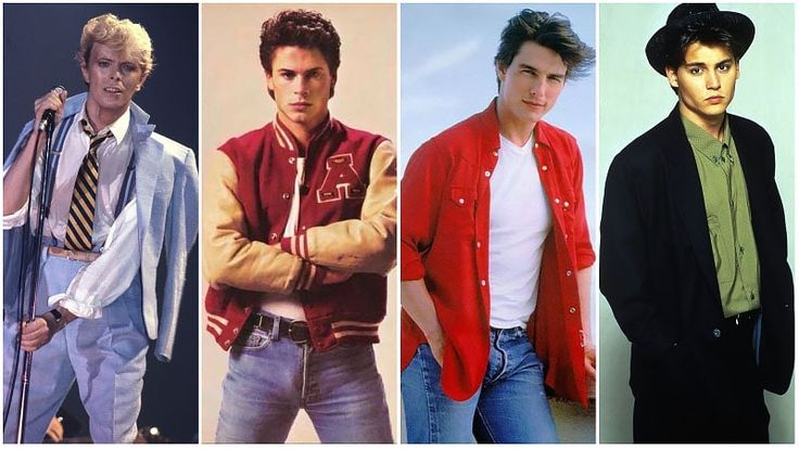 80s fashion male