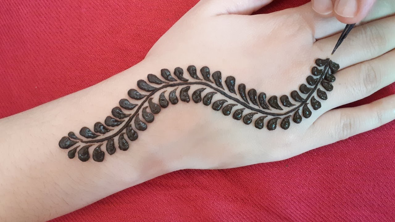 mehndi bail designs easy