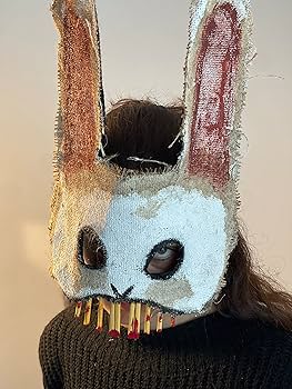 scary rabbit mask