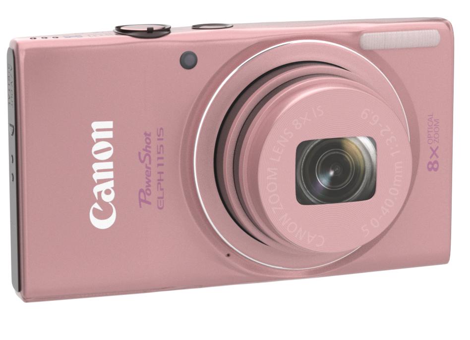 pink canon camera