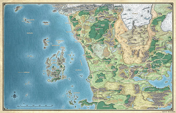 dungeons and dragons world map