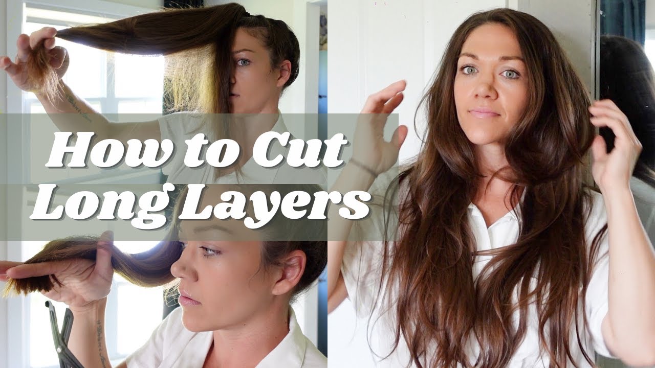 how to cut layers in your own hair