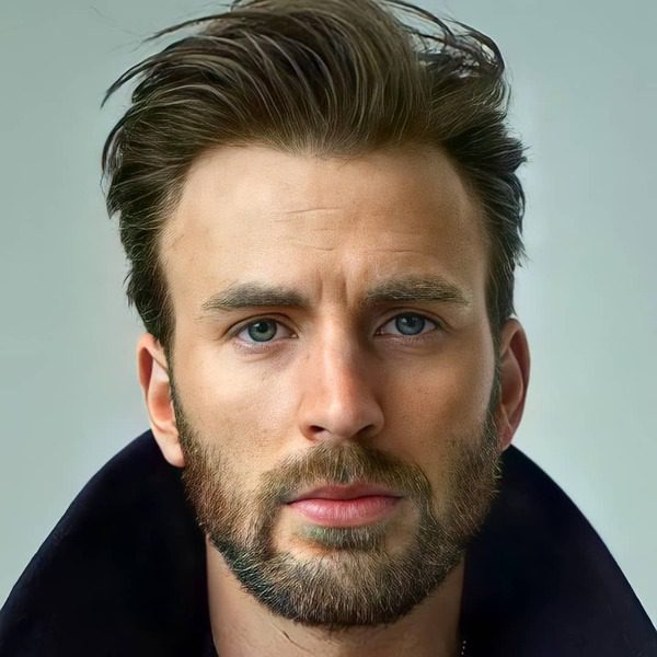 chris evans captain america haircut