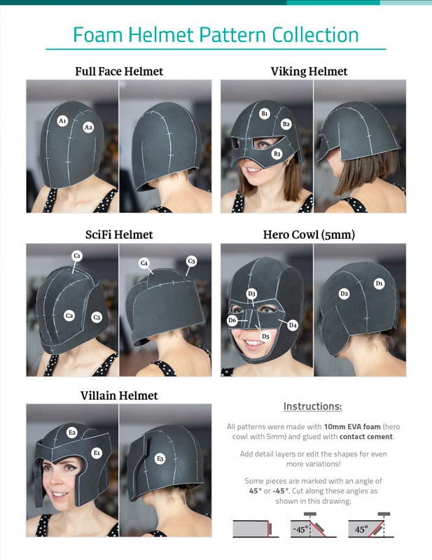 how to make a cosplay helmet