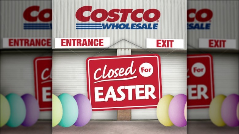 is costco open on easter