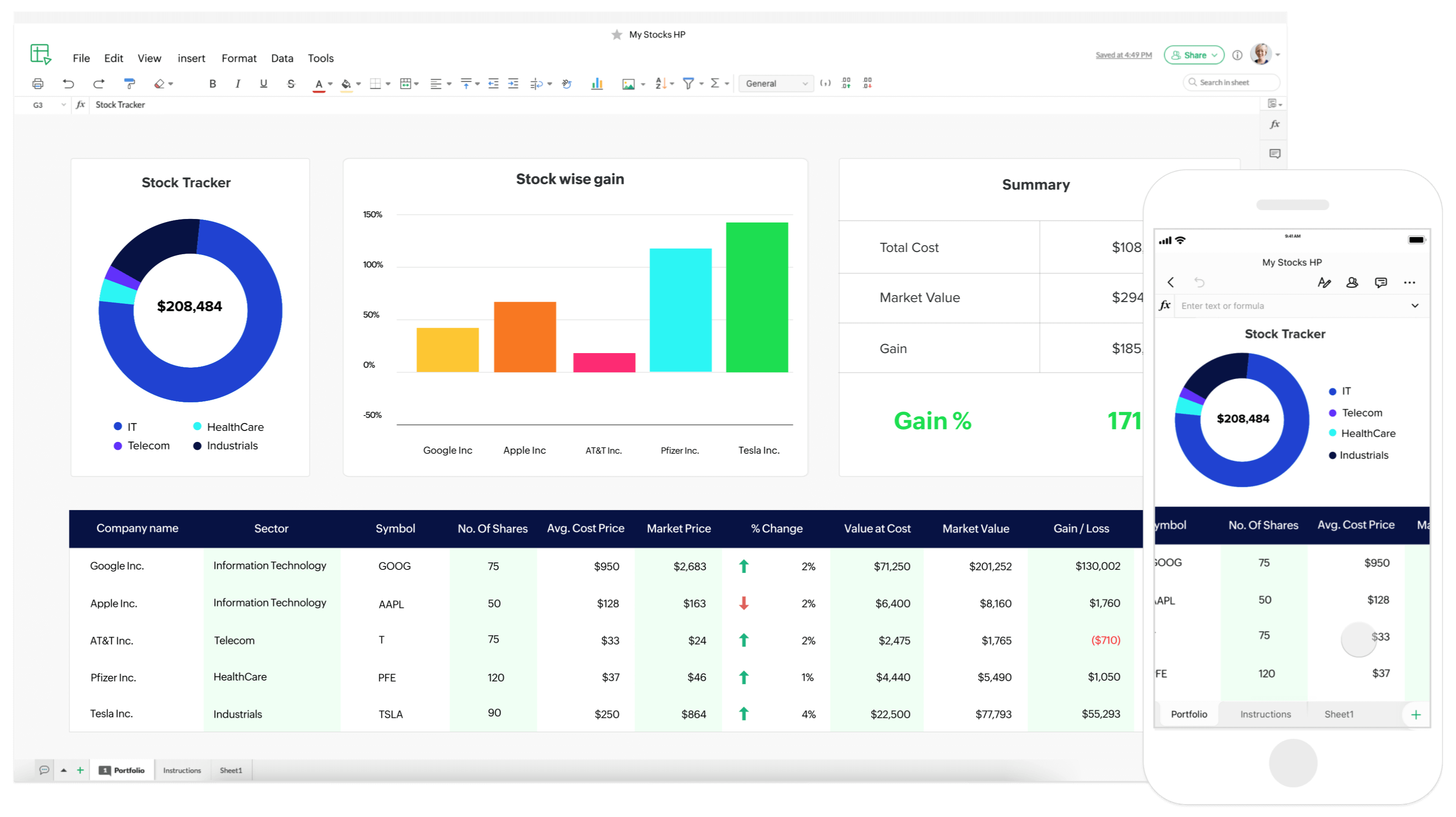 zoho sheets login