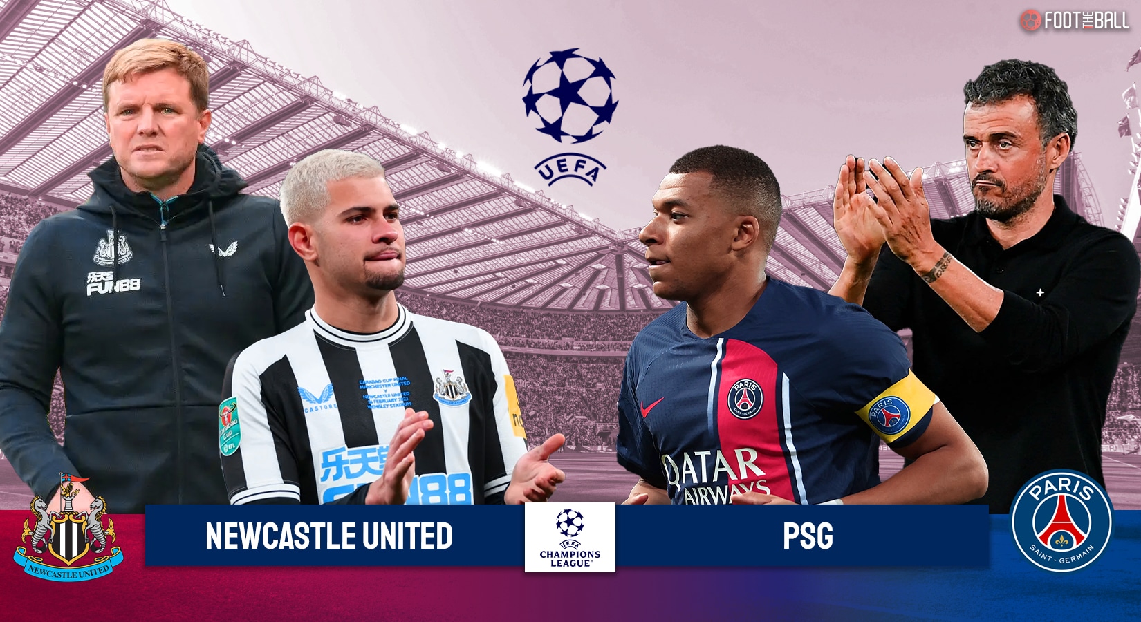 psg vs newcastle united f.c. timeline