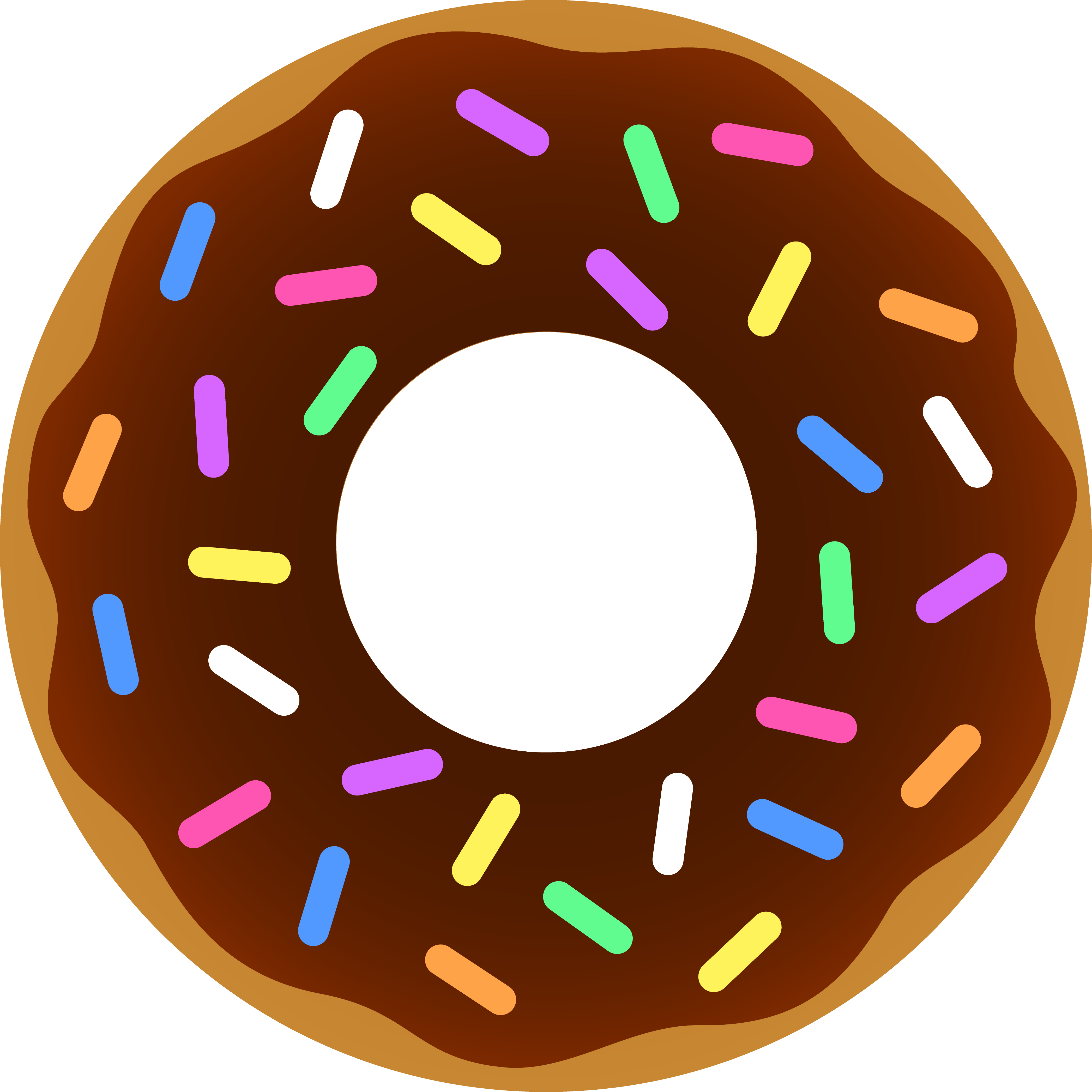 doughnut clipart