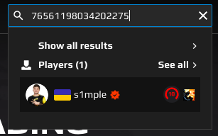 faceit profile finder